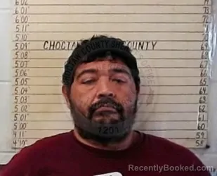 Mugshot of Silvestre Yanez booked in Choctaw County, Oklahoma on October 5, 2026