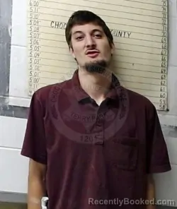 Mugshot of Jeremy Kyle Berryhill booked in Choctaw County, Oklahoma on October 20, 2026