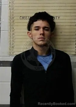 Mugshot of Bearin Azeal Hernandez booked in Choctaw County, Oklahoma on October 23, 2026