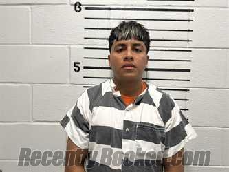 Booking photo from Cimarron County, Oklahoma