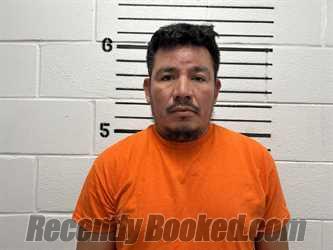 Booking photo from Cimarron County, Oklahoma