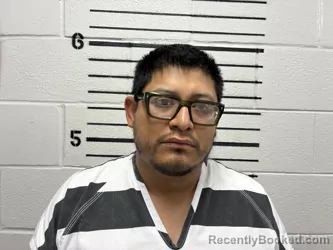 Mugshot of IVAN GUADALUPE MUNOZ ORTIZ booked in Cimarron County, Oklahoma on April 30, 2026