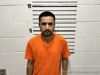 Mugshot of JACOBO VEGA DOMINGUEZ booked in Cimarron County, Oklahoma on June 21, 2026
