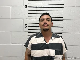 Mugshot of ZACARIAS ESPARZA booked in Cimarron County, Oklahoma on July 27, 2026