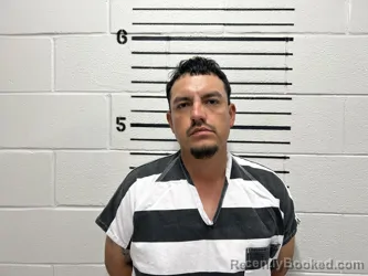 Mugshot of ZACARIAS ESPARZA booked in Cimarron County, Oklahoma on August 3, 2026