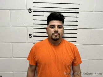 Mugshot of Noe Israel Reyes booked in Cimarron County, Oklahoma on September 8, 2026