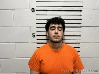 Mugshot of Eduardo Andres Larrea Marquez booked in Cimarron County, Oklahoma on September 10, 2026