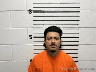 Mugshot of Melvin Javier Garcia booked in Cimarron County, Oklahoma on October 12, 2026