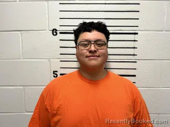 Mugshot of Jonathan Alejandro Rosas booked in Cimarron County, Oklahoma on October 19, 2026