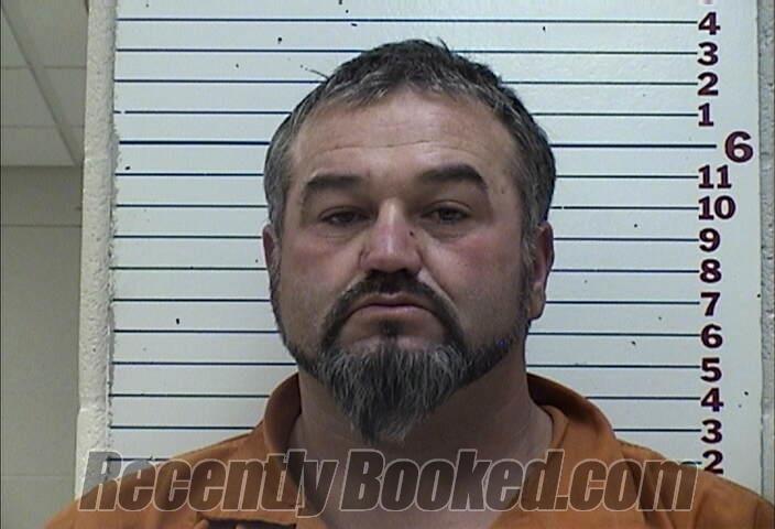Booking photo from Comanche County, Oklahoma