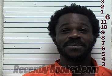 Booking photo from Comanche County, Oklahoma