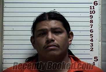 Booking photo from Comanche County, Oklahoma