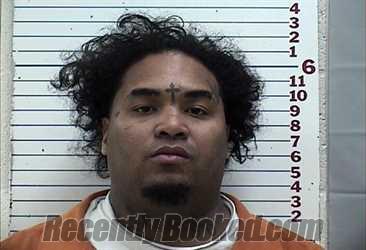 Booking photo from Comanche County, Oklahoma