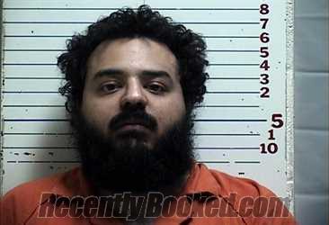 Booking photo from Comanche County, Oklahoma