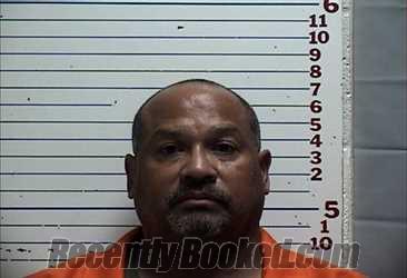 Booking photo from Comanche County, Oklahoma