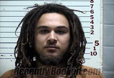 Booking photo from Comanche County, Oklahoma