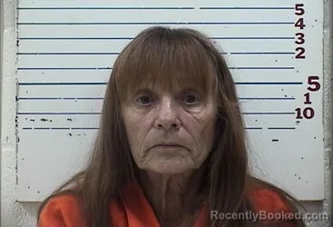 Mugshot of ANNA CARMEN IVANS booked in Comanche County, Oklahoma on March 14, 2026