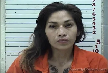 Mugshot of MAMENETA LATISH JENNELTON ATTOCKNIE booked in Comanche County, Oklahoma on March 13, 2026