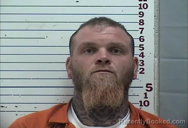 Mugshot of JUSTIN LYNN STRICKLAND booked in Comanche County, Oklahoma on March 19, 2026