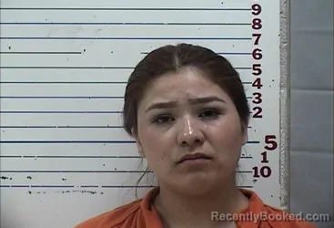 Mugshot of ANALI MEDELLIN booked in Comanche County, Oklahoma on March 22, 2026