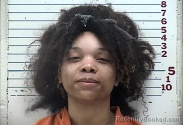 Mugshot of TATIANA SHANICE GORDON booked in Comanche County, Oklahoma on March 23, 2026