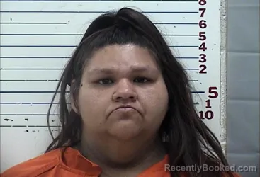 Mugshot of CYNTHIA CARMAN TAHSEQUAH booked in Comanche County, Oklahoma on March 26, 2026