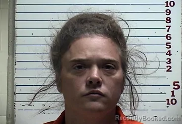 Mugshot of DANIELLE LYNN MCCLURE booked in Comanche County, Oklahoma on April 7, 2026