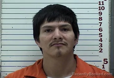 Mugshot of MYLES TROY TAHCHAWWICKAH booked in Comanche County, Oklahoma on April 24, 2026