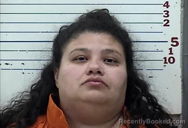 Mugshot of CARMEN ISABEL OLIVAS booked in Comanche County, Oklahoma on May 1, 2026