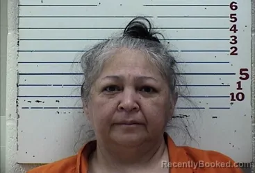 Mugshot of SCHERYL LYNN CAZAREZ booked in Comanche County, Oklahoma on May 8, 2026