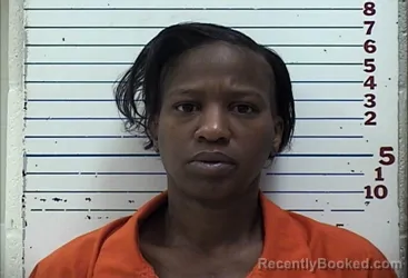 Mugshot of SHANTA NICOLE DAVIS booked in Comanche County, Oklahoma on May 9, 2026