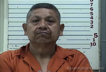 Mugshot of HERIBERTO VASQUEZ-RAZO booked in Comanche County, Oklahoma on May 10, 2026