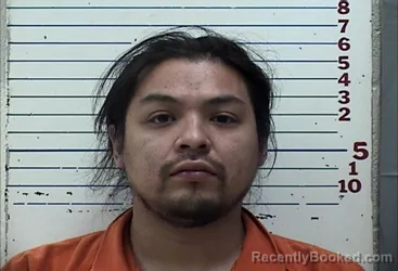 Mugshot of XAVIER ARQUILLAS GALLEGOS booked in Comanche County, Oklahoma on May 12, 2026