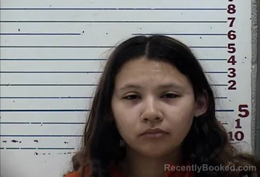 Mugshot of MONA RAY MONTANEZ booked in Comanche County, Oklahoma on May 14, 2026