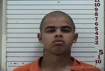 Mugshot of KEONTRE KURTIS BLUE booked in Comanche County, Oklahoma on May 21, 2026