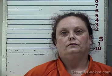 Mugshot of CHRISTY ANN BYRD booked in Comanche County, Oklahoma on June 19, 2026