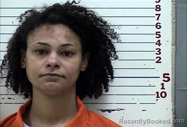 Mugshot of AHLIYAH DIOJANAE BECK booked in Comanche County, Oklahoma on July 9, 2026