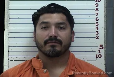 Mugshot of Simon Lauro Cantu booked in Comanche County, Oklahoma on August 5, 2026