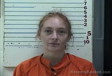 Mugshot of April Marie Moore booked in Comanche County, Oklahoma on August 5, 2026