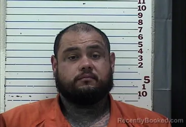 Mugshot of Jacinto Flores Martinez booked in Comanche County, Oklahoma on August 7, 2026