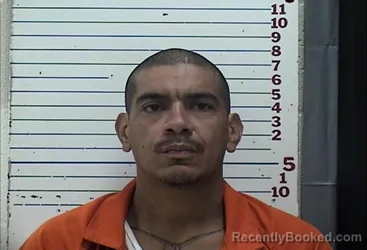 Mugshot of Carlos Jr Eduardo  Granados booked in Comanche County, Oklahoma on August 7, 2026