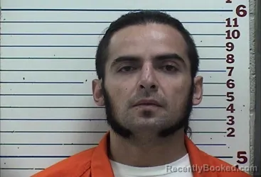 Mugshot of Christopher Jauregui Camacho booked in Comanche County, Oklahoma on August 9, 2026