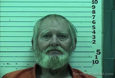 Mugshot of Mark Dewayne Hall booked in Comanche County, Oklahoma on August 10, 2026