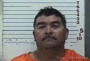 Mugshot of Crescencio Perez Salinas booked in Comanche County, Oklahoma on August 13, 2026