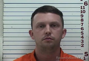 Mugshot of Brandon Casey Cole booked in Comanche County, Oklahoma on August 14, 2026