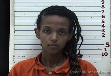 Mugshot of Naomi Janay Hamilton booked in Comanche County, Oklahoma on August 14, 2026