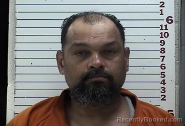 Mugshot of Eric Amado Anzaldua booked in Comanche County, Oklahoma on August 15, 2026