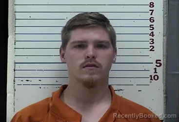 Mugshot of Macen Gabriel Thomas booked in Comanche County, Oklahoma on August 16, 2026