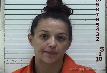 Mugshot of Stephanie Lynn Elenburg booked in Comanche County, Oklahoma on August 19, 2026