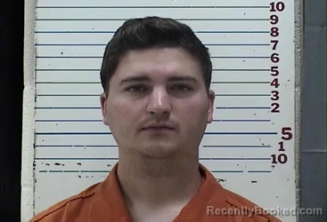 Mugshot of Joshua Truman Vanover booked in Comanche County, Oklahoma on August 20, 2026